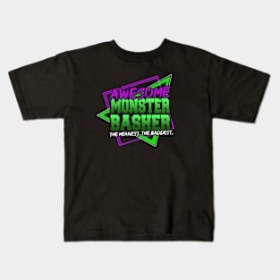 Awesome Monster Basher Kids T-Shirt